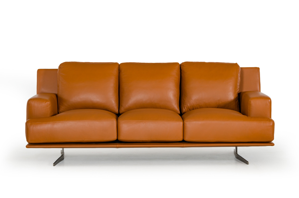 Italian modern brown sofa sets